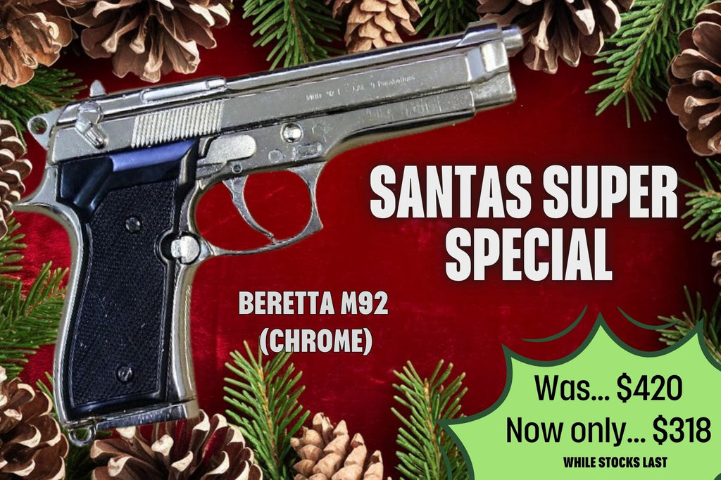 Beretta M92 9mm (Chrome)