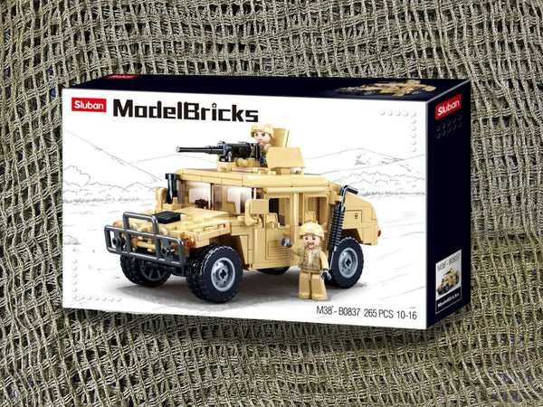 Hummer H2 Assault Vehicle Construction Set 265pcs