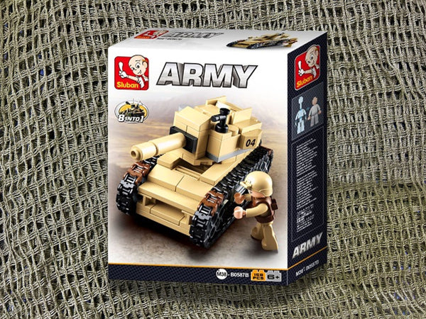 Army Tank Construction Set 158pcs